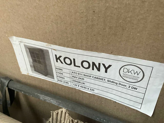Buffetkast/shop cabinet kolony dkw - afbeelding 1 van  9