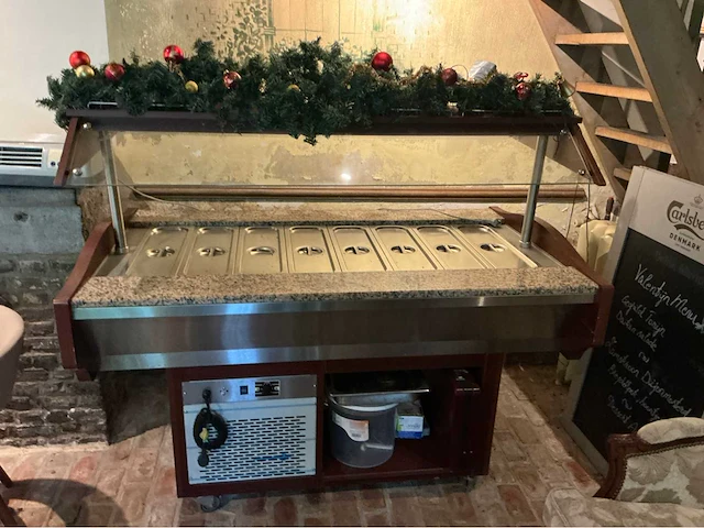 Buffettafel met koeling en verlichting - afbeelding 1 van  5