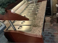 Buffettafel met koeling en verlichting - afbeelding 2 van  5