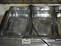 Buffetwarmer met 3 bakken - afbeelding 2 van  3