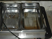 Buffetwarmer met 3 bakken - afbeelding 3 van  3