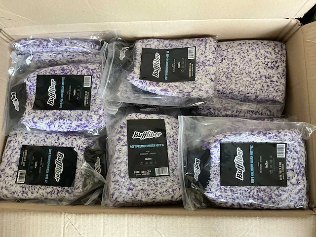 Bufffiber soft premium wash mitt v2 cardetailing - afbeelding 4 van  4
