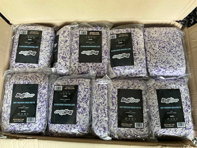 Bufffiber soft premium wash pad v2 cardetailing - afbeelding 3 van  3