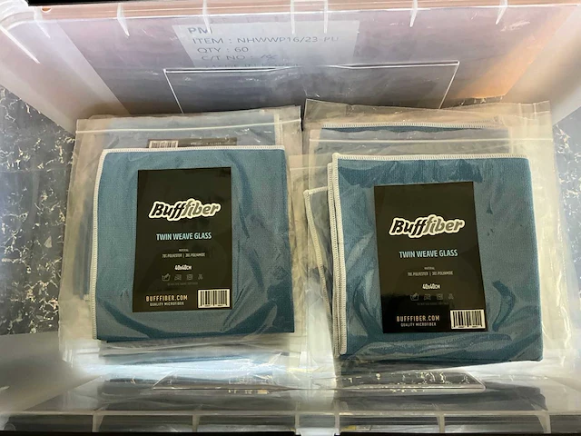 Bufffiber twin weave glass + heavy buff cardetailing - afbeelding 4 van  7