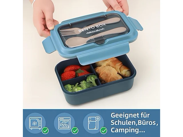 Bugucat lunchbox - afbeelding 4 van  5
