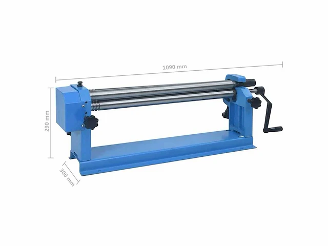 Buigmachine - 640 mm - staal - afbeelding 8 van  8