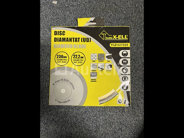 Build x-ell diamantblad 230mm - afbeelding 1 van  2