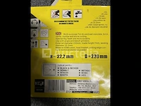 Build x-ell diamantblad 230mm - afbeelding 2 van  2