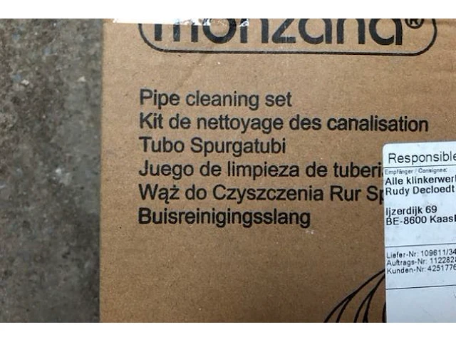 Buisreinigingsslang monzana - afbeelding 2 van  3