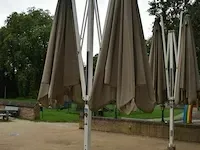 Buiten parasol, 2 armen 350x350, geschroefd - afbeelding 2 van  4