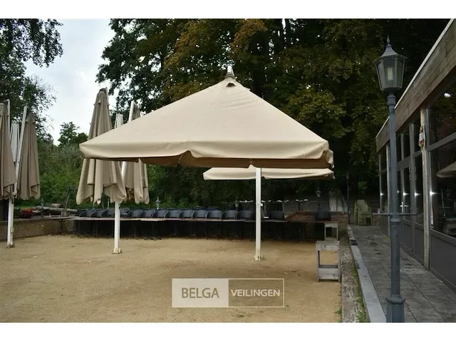 Buiten parasol, 2 armen 350x350, geschroefd - afbeelding 4 van  7
