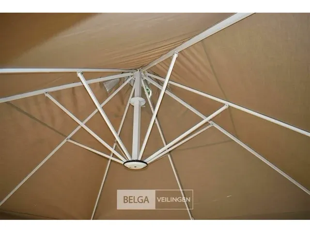 Buiten parasol, 2 armen 350x350, geschroefd - afbeelding 7 van  7