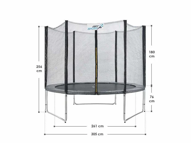 Buiten trampoline 3.05m - afbeelding 3 van  3