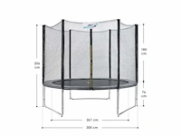 Buiten trampoline 3.05m - afbeelding 3 van  3