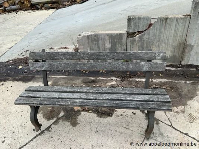 Buitenbank afm plm 180 x 80 x 86 cm zithoogte 54 cm - afbeelding 1 van  3