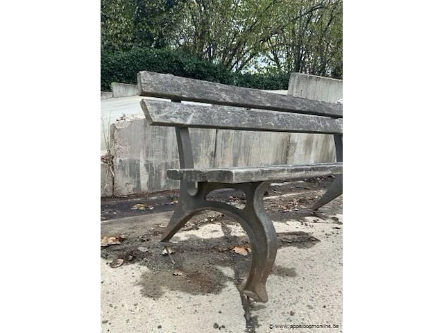 Buitenbank afm plm 180 x 80 x 86 cm zithoogte 54 cm - afbeelding 2 van  3