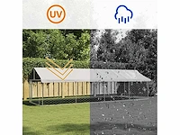 Buitenkennel met hondendak - afbeelding 2 van  10
