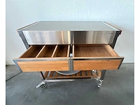 Buitenkeuken tomboy duo closed top teak - afbeelding 2 van  5