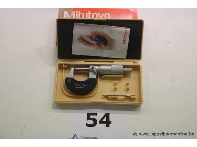 Buitenmeter mitutoyo - afbeelding 1 van  2