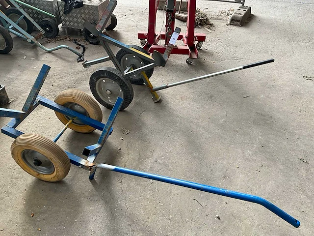 Buizen transportkar (4x) - afbeelding 1 van  5