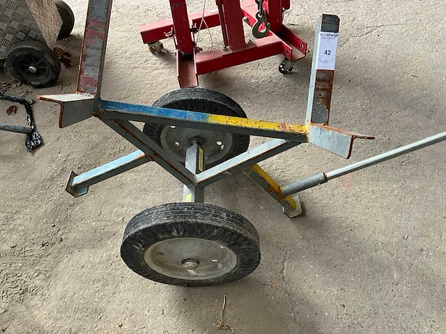 Buizen transportkar (4x) - afbeelding 3 van  5