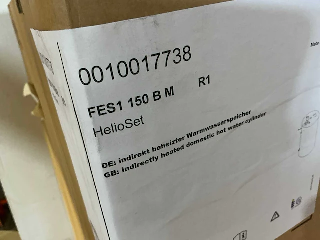 Bulex helioset 150 zonneboiler - afbeelding 3 van  3