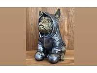 Bulldog bokser met cape h26,5cm original - afbeelding 1 van  3
