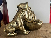 Bulldog mond open h21cm - afbeelding 2 van  2