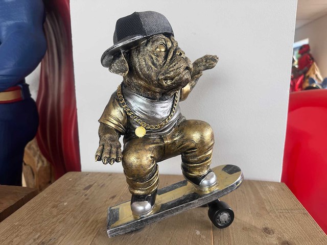 Bulldog skateboard h34cm original - afbeelding 2 van  2