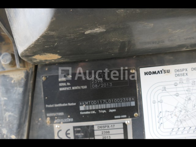 Bulldozer komatsu d65px-17 - afbeelding 13 van  19