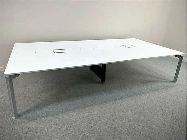 Bulo - h2o - 4 persoons workbench - bureaus (2x) - afbeelding 1 van  7