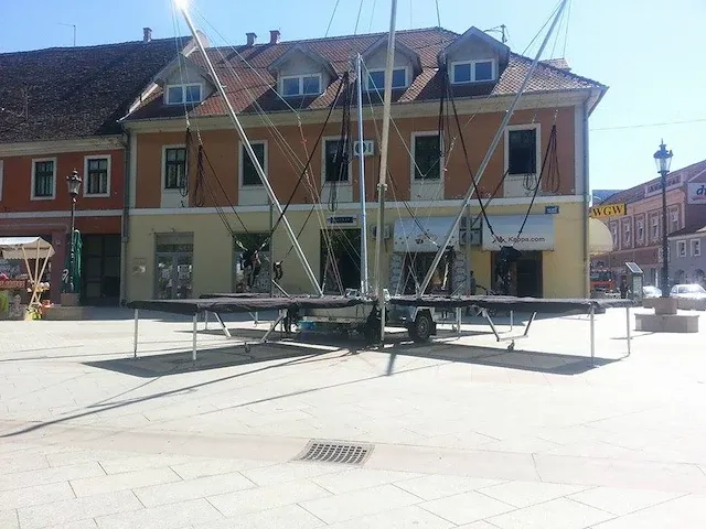 Bungee trampoline - 4 persoons mobiel - afbeelding 5 van  12