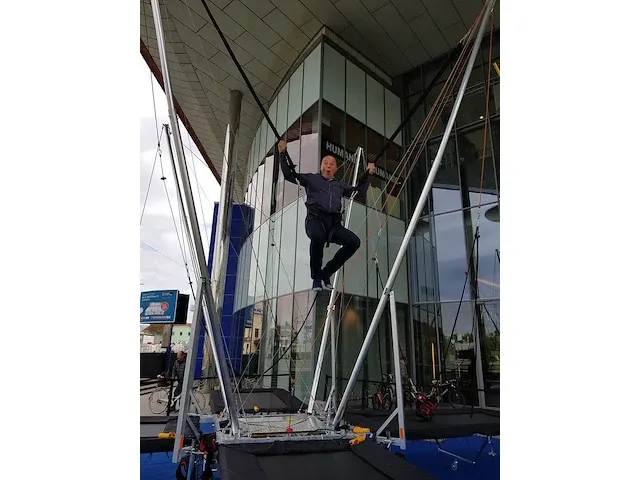 Bungee trampoline - 4 persoons mobiel - afbeelding 10 van  12