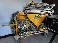 Bunker b30 monofase pleistermachine