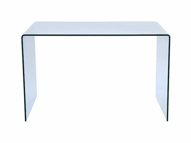 Bureau - gebogen glas - transparant - afbeelding 3 van  5