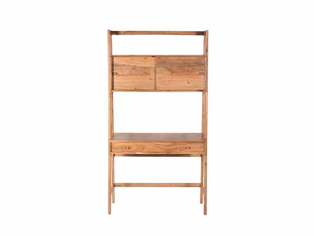 Bureau - retro - acacia - large - afbeelding 1 van  4