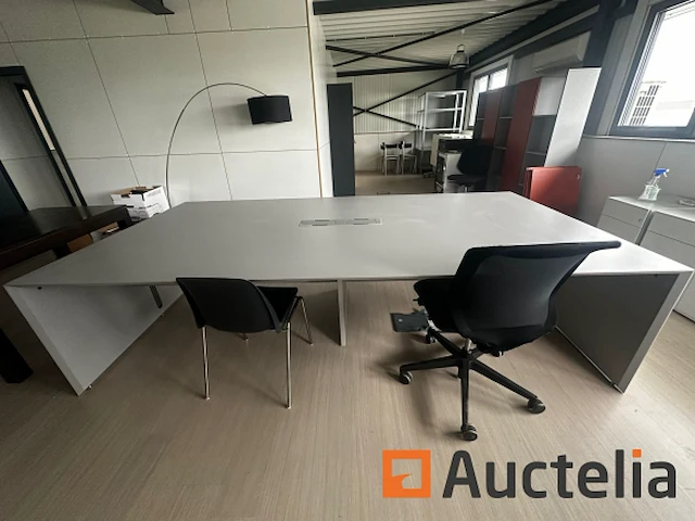Bureau 4 werkplekken bank fantoni quaranta 5 (ref9870-041) - afbeelding 1 van  4