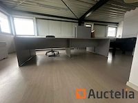 Bureau 4 werkplekken bank fantoni quaranta 5 (ref9870-041) - afbeelding 2 van  4