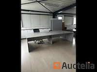 Bureau 4 werkplekken bank fantoni quaranta 5 (ref9870-041) - afbeelding 3 van  4