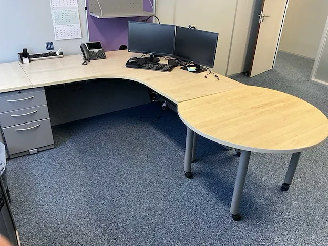 Bureau-combinatie + rolluikkast knoll - afbeelding 3 van  10
