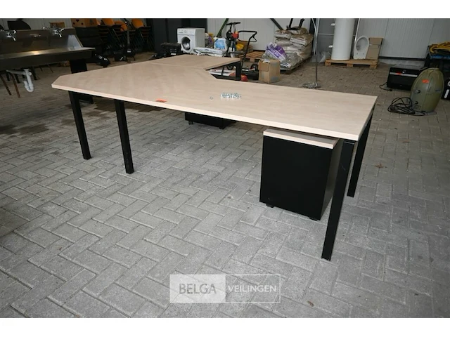 Bureau in l-vorm - afbeelding 1 van  5