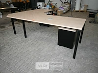 Bureau in l-vorm - afbeelding 1 van  5