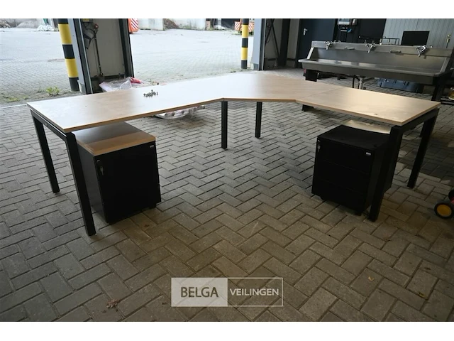 Bureau in l-vorm - afbeelding 2 van  5