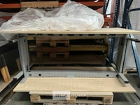 Bureau l180xb80xh75 cm (2x)