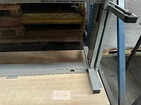 Bureau l180xb80xh75 cm (2x) - afbeelding 2 van  3