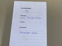 Bureaukast eiland afm plm 124 x 81 x 111 cm - afbeelding 2 van  2