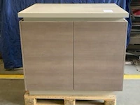 Bureaukast eiland afm plm 124 x 81 x 111 cm - afbeelding 1 van  2