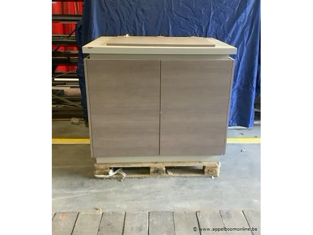 Bureaukast eiland afm plm 124 x 81 x 111 cm - afbeelding 1 van  2