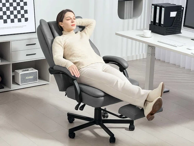 Bureaustoel met massagefunctie - afbeelding 1 van  6