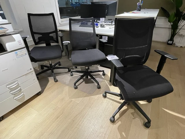 Bureaustoelen, 3 stuks - afbeelding 1 van  5